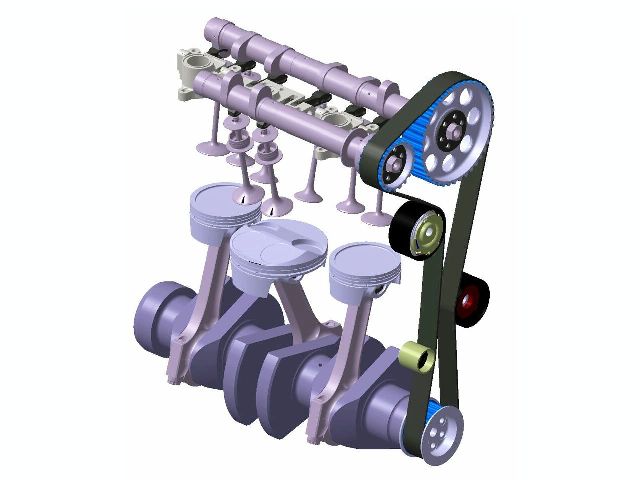 Motore ILMOR a 5 tempi